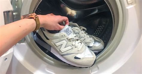 new balance shoes washing machine